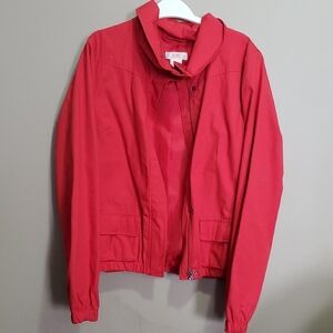 Joe Fresh Women's Red Jacket Size Large